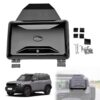 CUSTOM FIT - Designed specifically for Jetour Traveller T2 models 2023-2024. EASY ACCESS - Comes with a key for quick and reliable access. OUTDOOR READY - Perfect for adventurous souls needing extra storage. SLEEK STYLISH - Glossy black finish enhances your vehicle's aesthetic. SECURE YOUR GEAR - Equipped with an imported lock cylinder for ultimate safety.