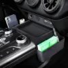 Modified flocked center connector storage box