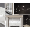 Novelty LED Glass Pendant Lights Modern Bedroom Bedside Hanging Lamp Restaurant Light Fixture Bar Room Decoration