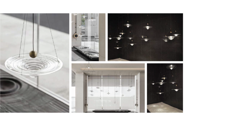 Novelty LED Glass Pendant Lights Modern Bedroom Bedside Hanging Lamp Restaurant Light Fixture Bar Room Decoration