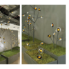 Newly Design Metal Tree Branch Hotel Restaurant Villa Floor Lamps Home Decor Luxury LED Standing Light