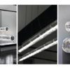 Marsden Modern Minimalist Cloud Crystal Chandelier Minimalist Vertical Long Designer Pendant Light
