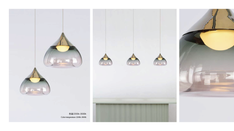 American Single Head Silver bar Milk Tea Store Pendant Light Cost-effective Living Room Study Room E27 Pendant Lamp