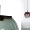 Nordic Style Modern Simple Designer Glass Chandelier for Bedroom & Restaurant Creative Pendant Light for Bar & Table Bedside