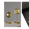 Modern Dining Living Room Bedside Home Decor Luxury Design Gold Iron Metal Light Led Glass Table Lamp
