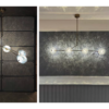 Contemporary Modern Lighting Pendant Lamp LED Ceiling Light Chandelier Glass Light Fixtures