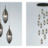 Led Kitchen Lighting Modern Chandelier Luxury for Home Hotel Living Room Restaurant Glass High Ceiling Chandeliers Pendant Light