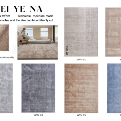 Machine Made Belgium Carpet Malaysian Carpet Grey