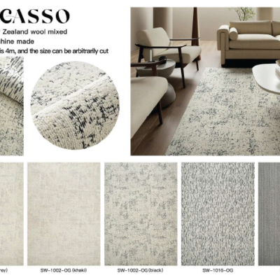 Luxury Darkening Curtain Jacquard Fabric Wholesale for Living Room