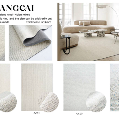 Minimalist Carpet Eco Friendly Carpets for Living Room and Dining Room Hotel Carpet