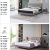 Modern Down Feather Bed for Hotel Apartment Villa Bedroom Use Oem/Odm Dormitory Super Luxury Praclicality Leather Single Bed