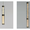 Custom Postmodern Long Glass Wall Lamp Nordic Design Acrylic Stainless Steel Sconce LED/Bulb Light Living Room Hotel Project
