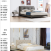 Premium Master Bedroom Light Luxury Simple 1.8m Double Bed Italian Modern Soft Bed