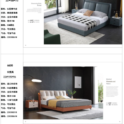 Modern King Size Platform Bed With Drawer Storage