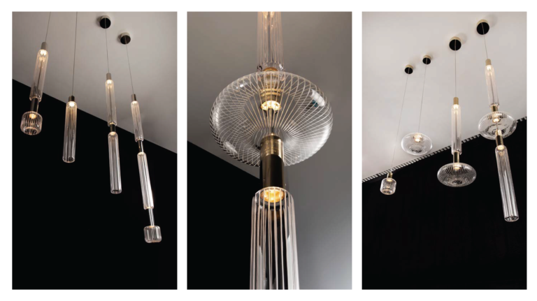 Modern Luxury Chandelier 3000K Industrial Design Style Metal Glass Home Hotel Mall Villa Restaurant Indoor AC Switch