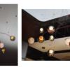 Modern Hotel Lobby Villa Decoration Colorful Pendant Light Custom Large Project Chandelier and Pendant Light